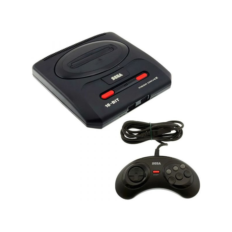 CONSOLE SEGA MEGADRIVE 2 + MANETTE