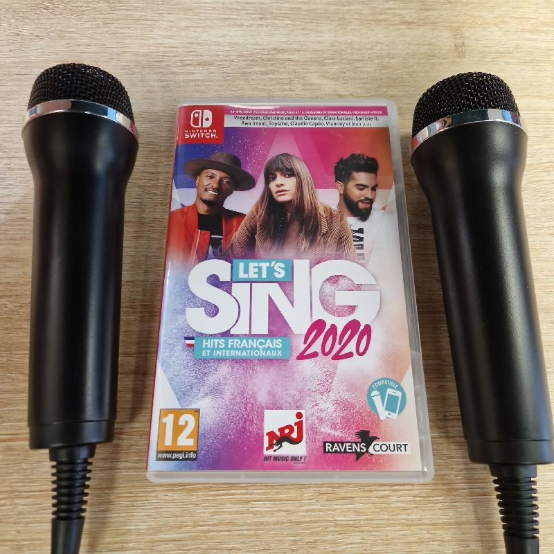 LET S SING 2020 HITS FRANCAIS ET INTERNATIONAUX NINTENDO SWITCH