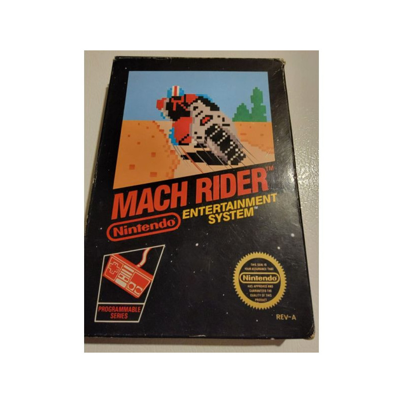 MACH RIDER NES, (1985) BLACK BOX 3 SCREWS