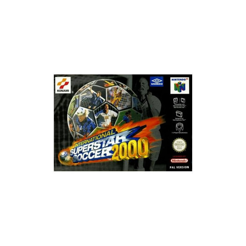 N64 GAME INTERNATIONAL SUPERSTAR SOCCER 2000