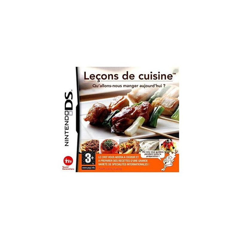 LECONS DE CUISINE DS