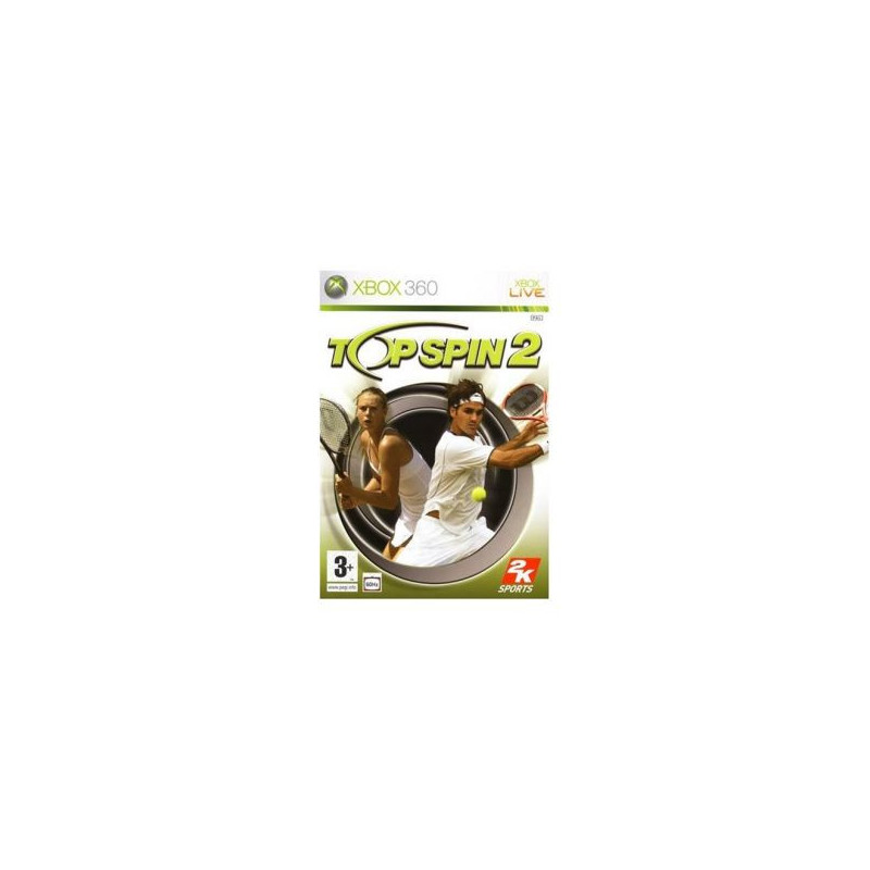 TOP SPIN 2  XBOX 360