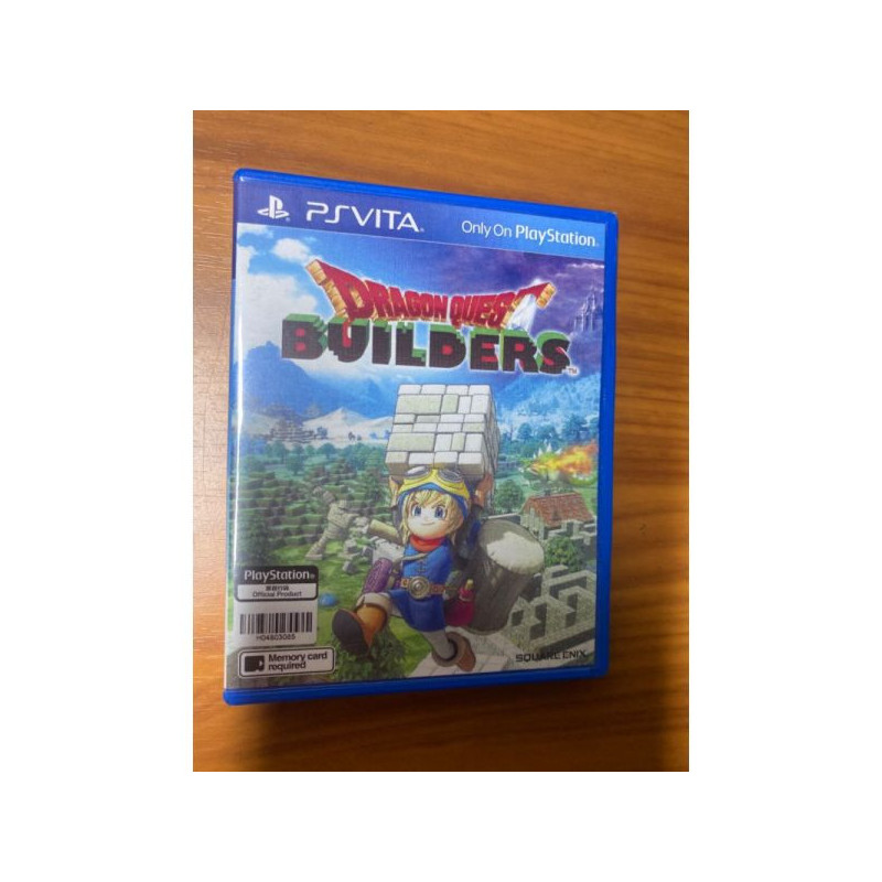 DRAGON QUEST BUILDERS ASIAN ENGLISH PLAYSTATION PS VITA GAME REPRINTED ART LN