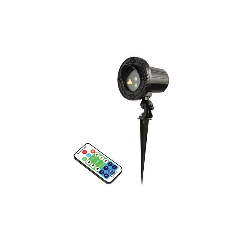 POWER LIGHTING VENUS GARDEN IP65 250 RGB - LASER MULTIPOINTS D EXTERIEUR 250MW RGB