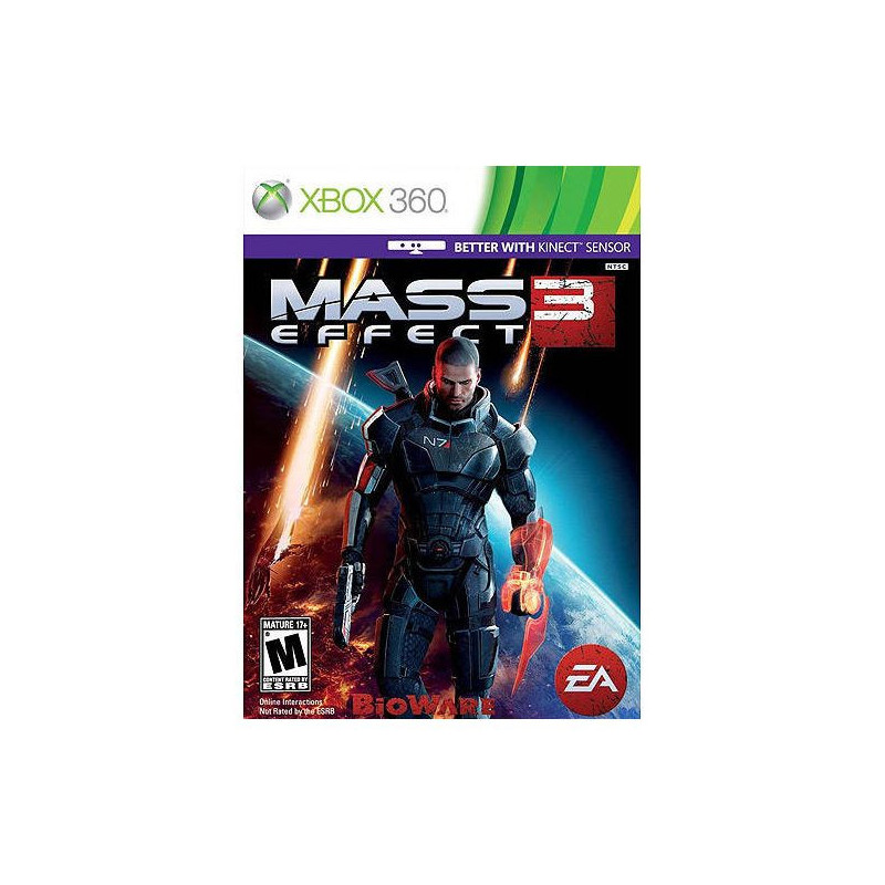 MASS EFFECT 3 XBOX 360