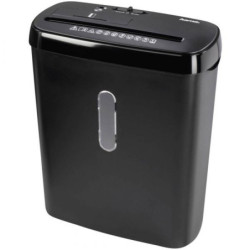 HAMA BASIC S8CD PAPER SHREDDER STRIP SHREDDING 70 DB 22 CM BLACK