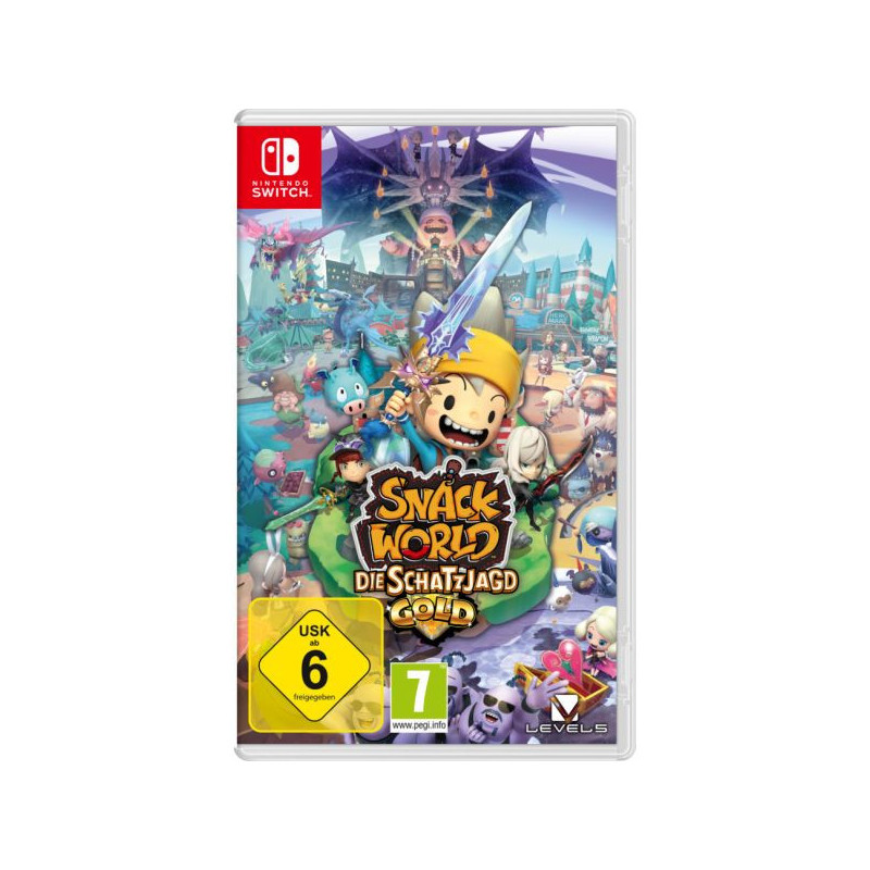 SNACK WORLD  MORDUS DE DONJONS - GOLD SWITCH