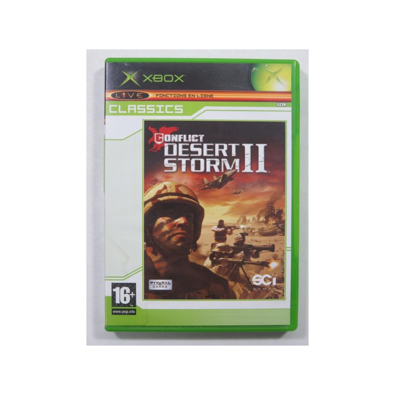 CONFLICT DESERT STORM II XBOX PAL FR