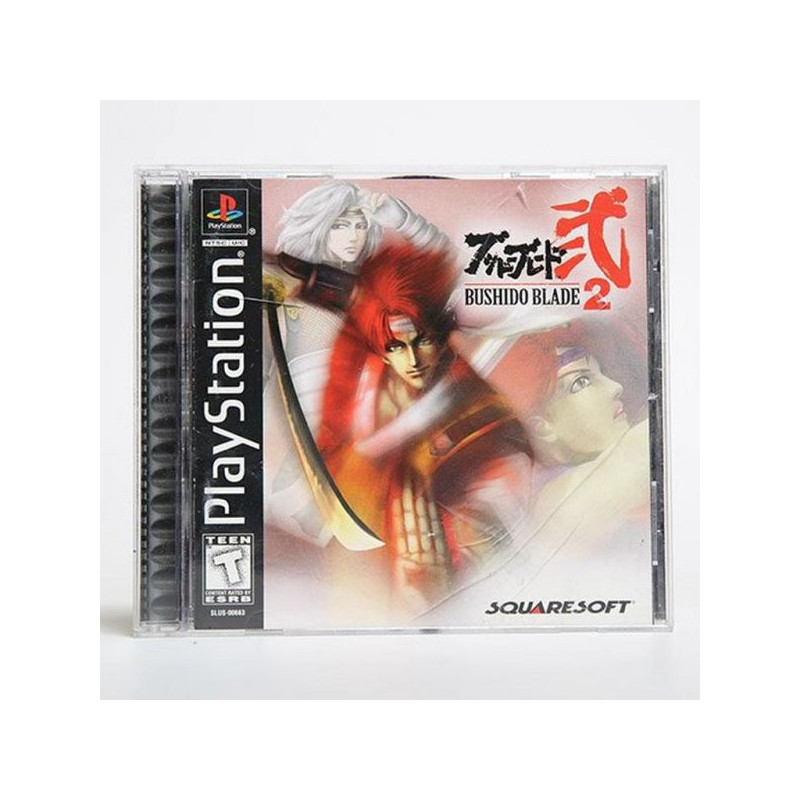 BUSHIDO BLADE 2 PS SQUARESOFT AVAILABLE AT GAMESTOP NOW!