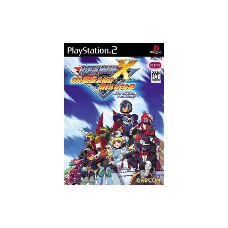 ROCKMAN X COMMAND MISSION  PS2 JP