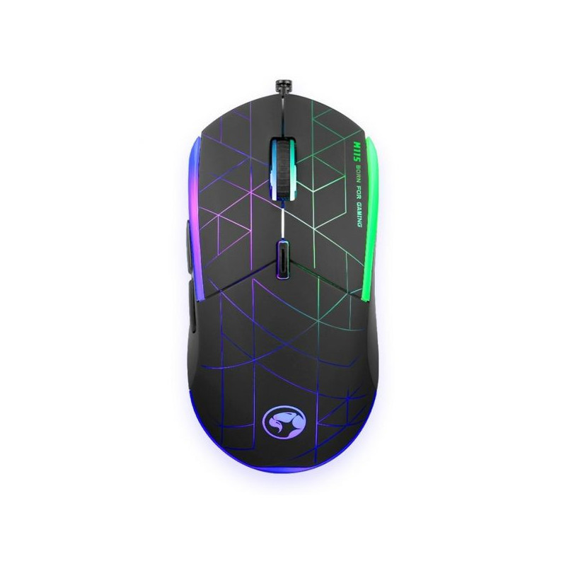 SOURIS GAMING FILAIRE MARVO M115 - NOIRE