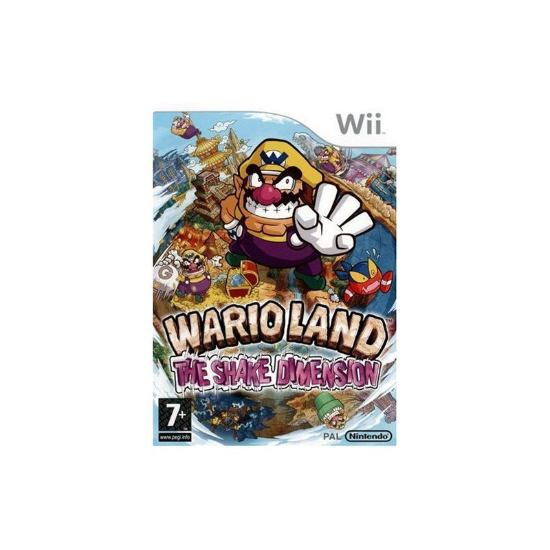 WARIO LAND - THE SHAKE DIMENSION  NINTENDO WII