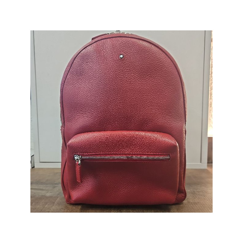 MONTBLANC SAC A DOS MEISTERSTUCK ROUGE EN CUIR