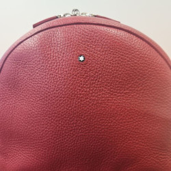 MONTBLANC SAC A DOS MEISTERSTUCK ROUGE EN CUIR