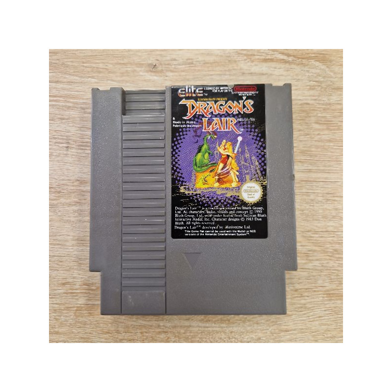 JEU NES DRAGONS LAIR