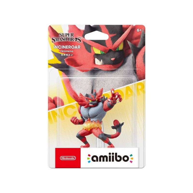 NINTENDO INCINEROAR / SUPER SMASH BROS AMIIBO