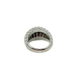 BAGUE OR BLANC 18K DIAM 10.60 T49