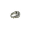 BAGUE OR BLANC 18K DIAM 10.60 T49