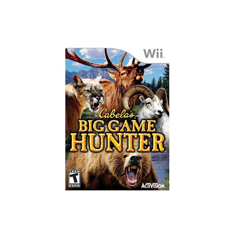 ACTIVISION CABELA S BIG GAME HUNTER  NO