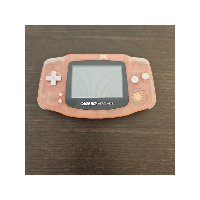 CONSOLE GAME BOY ADVANCE ROSE TRANSPARENTE