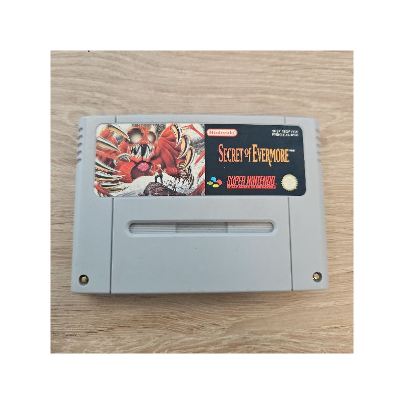 JEU SNES SECRET OF EVERMORE