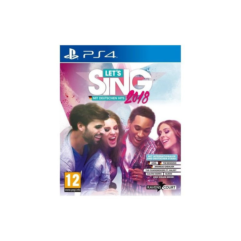 LET S SING 2018 MIT DEUTSCHEN HITS PS4