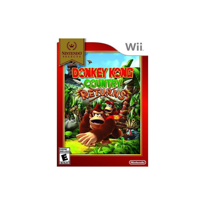 DONKEY KONG COUNTRY RETURNS NINTENDO SELECTS  NINTENDO  NINTENDO WII  045496904203