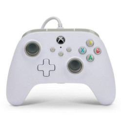 POWERA MANETTE FILAIRE XBOX ONE S X WIN 10 11 BLANC