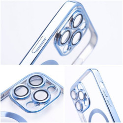 COQUE MAGSAFE IPHONE 15 PRO MAX BLEU