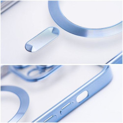 COQUE MAGSAFE IPHONE 15 PRO MAX BLEU