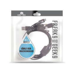 CABLE FREAKS AND GEEKS USB MULTICONSOLES NOIR