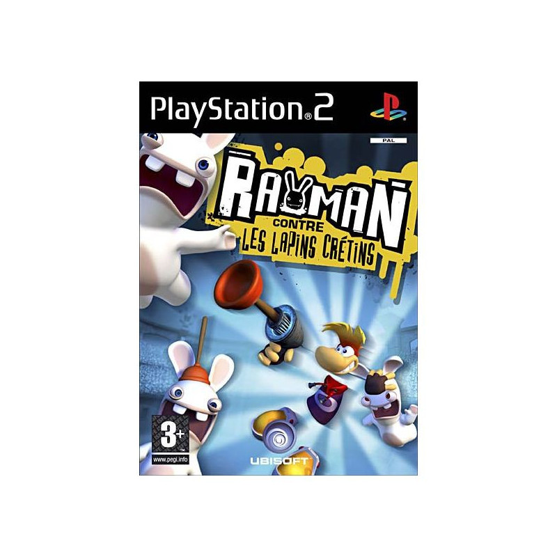 RAYMAN CONTRE LES LAPINS CRETINS - PS2