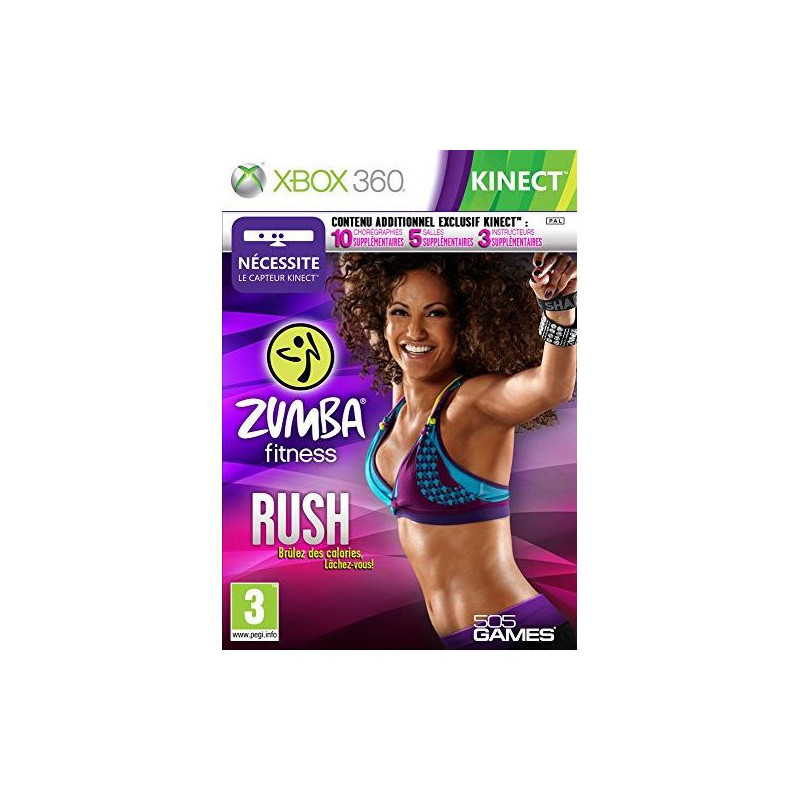 ZUMBA FITNESS RUSH - XBOX 360