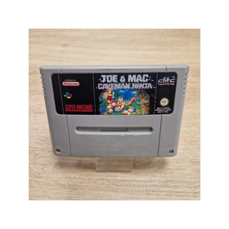 JOE & MAC CAVEMAN NINJA SNES SANS BOITE