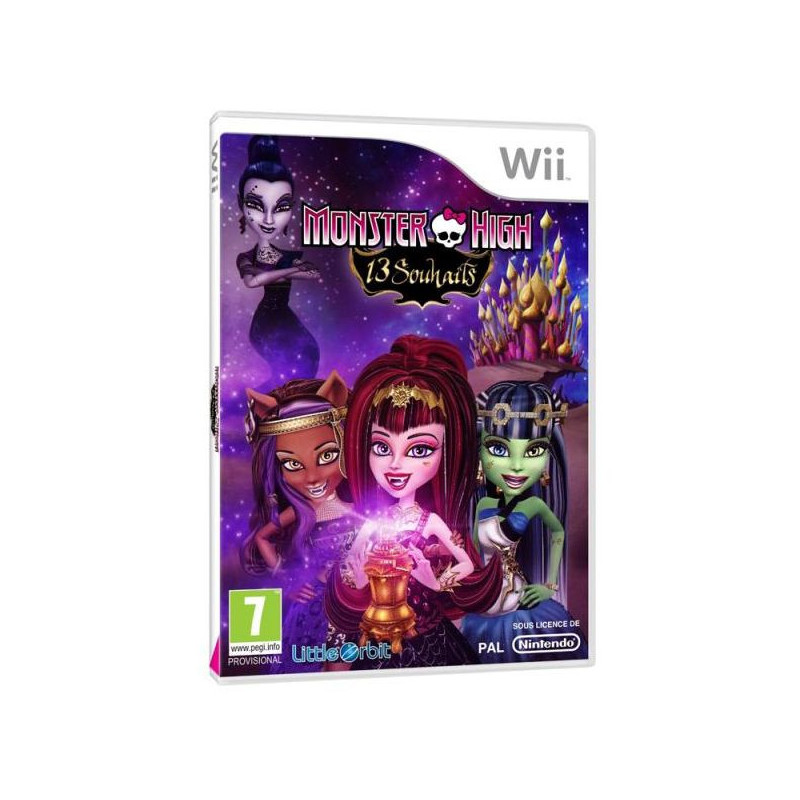 MONSTER HIGH 13 SOUHAITS WII