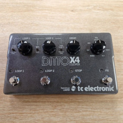 PEDALE D EFFET DITTO X4 LOOPER TC ELECTRONIC