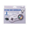 MANETTE FILAIRE 3M NINTENDO MINI SNES FILAIRE FREAKS AND GEEKS BLANC