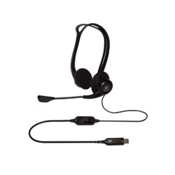 960 USB HEADSET AFFORDABLE COMPUTER HEADSET - BLACK