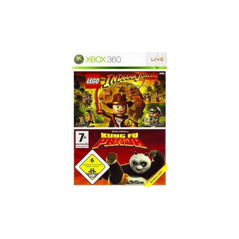 LEGO INDIANA JONES KUNG FU PANDA XBOX 360