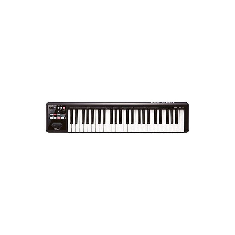 ROLAND A-49 MIDI KEYBOARD CONTROLLER BLACK