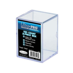 2 PIECES PLASTIC BOX- 150 COUNT