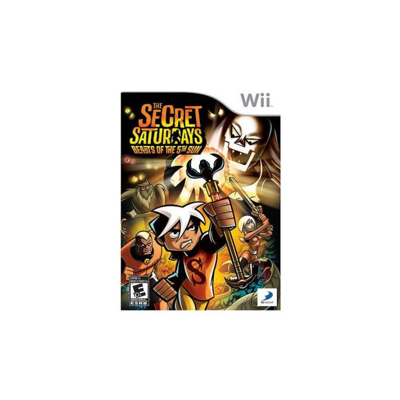 SECRET SATURDAYS BEASTS OF THE 5TH SUN WII - PRE-OWNED