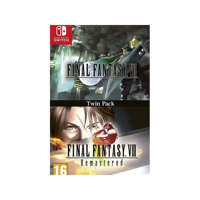 FINAL FANTASY VII & FINAL FANTASY VIII REMASTERED NINTENDO SWITCH GAME