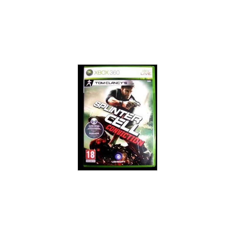 TOM CLANCY S SPLINTER CELL CONVICTION XBOX 360