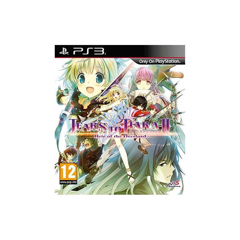 TEARS TO TIARA II 2 HEIR OF THE OVERLORD PS3 GAME