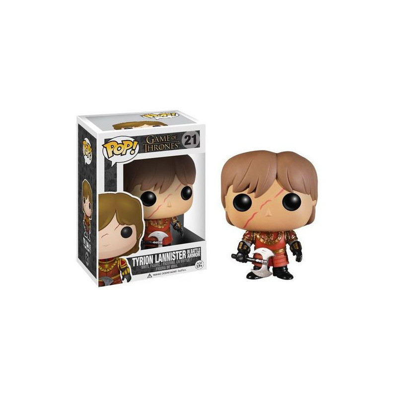 FUNKO POP TELEVISION GAME OF THRONES TYRION LANNISTER BATTLE ARMOUR