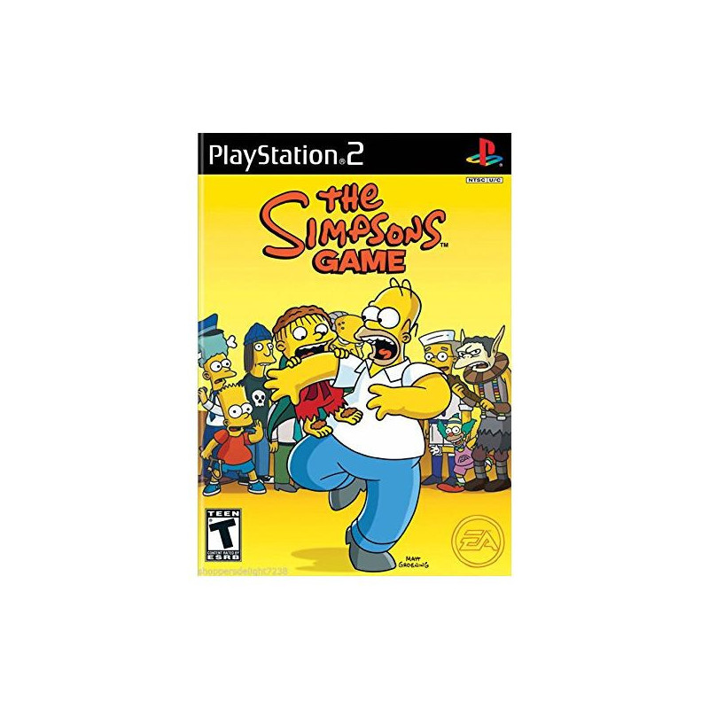 THE SIMPSONS GAME PS2 + NOTICE