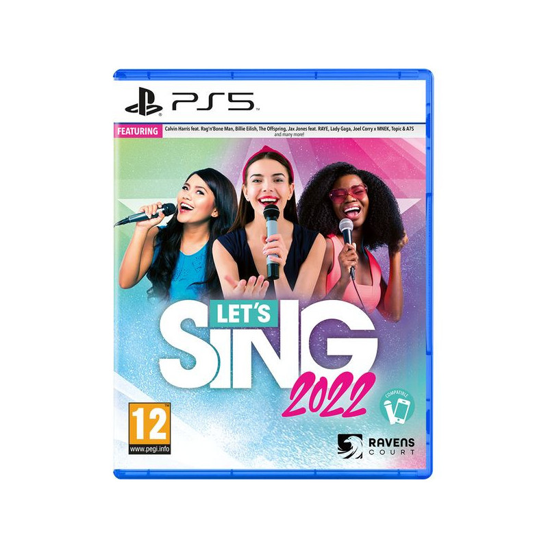 LET S SING 2022 NINTENDO PS5 SOLUS GAME