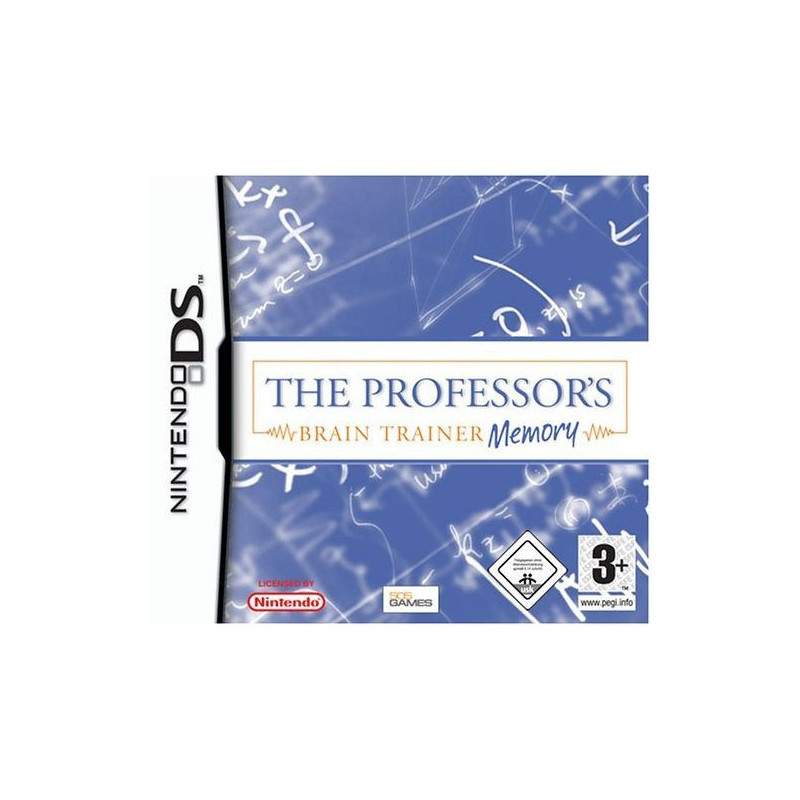 THE PROFESSOR S BRAIN TRAINER MEMORY DS SANS BOITE