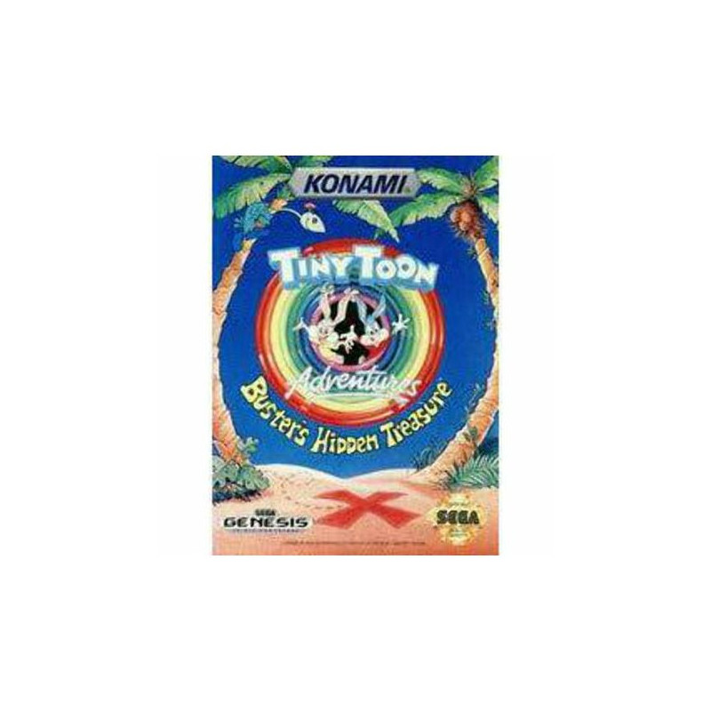 TINY TOON ADVENTURES BUSTER S HIDDEN TREASURE - SEGA GENESIS